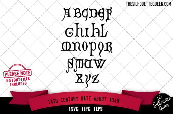 1340 Alphabets: Historic Graphics for Crafts