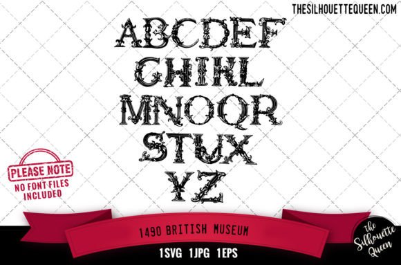 British Museum Alphabets: Graphics for Crafts
