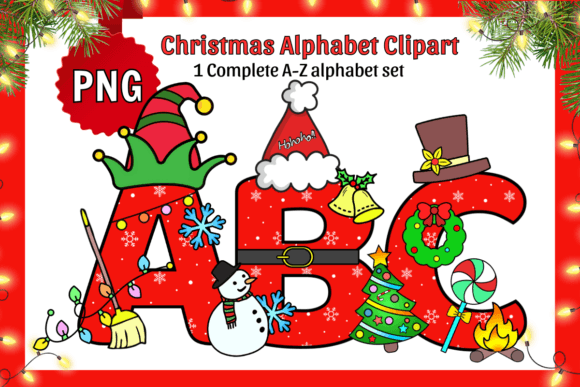 Christmas Alphabet PNG: Crafts & Graphics Review