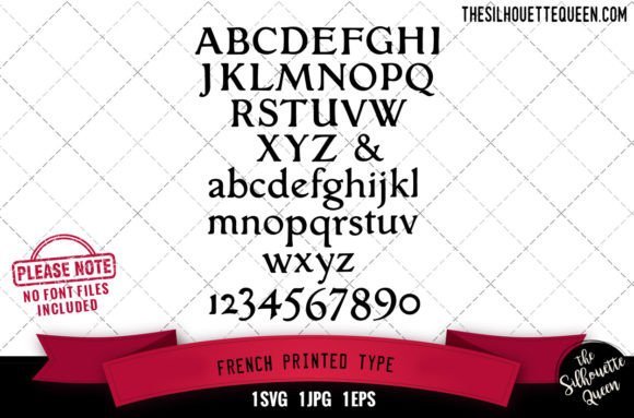 French Printed Type: Graphics for Crafts