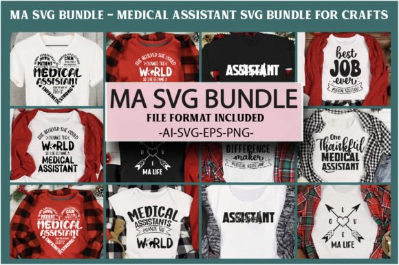 Ma SVG Bundle: Medical Graphics for Crafts