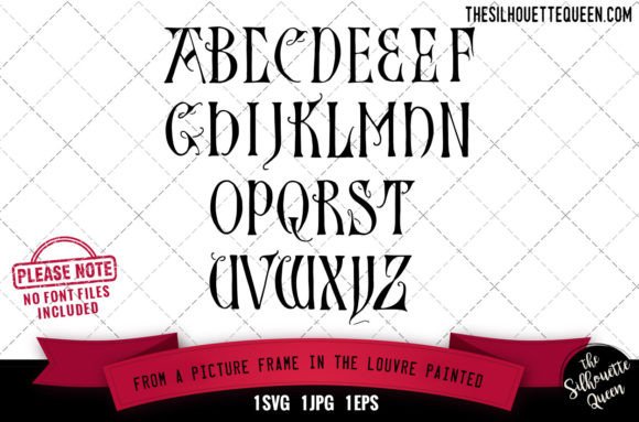 Picture Frame Louvre Alphabets: A Designer's Stitch Review
