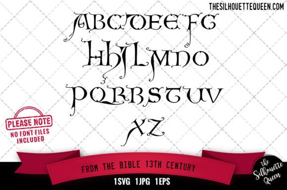 Review: From the Bible. 13th Century Alphabets for Embroidery