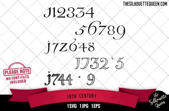 Reviewing 18th Century Numerals for Real Embroidery Projects