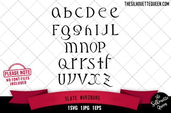 Slate Wurzburg: Premium Graphics for Crafts & Blogs