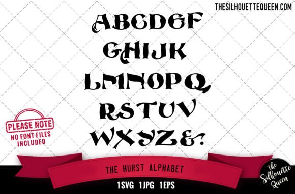 The Hurst Alphabet Alphabets: Premium Graphics for Crafts