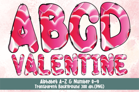 Valentine's Rose Font: Graphics & Illustrations